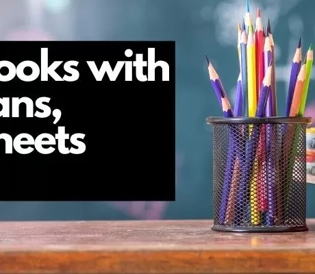 Children's books with teacher's notes, activity packs or videos